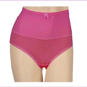 Carol Wior Set of 2 Microfiber Shapewear Belly Band Brief Panties Fushia Size S